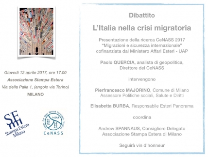 Dibattito – L’Italia nella crisi migratoria