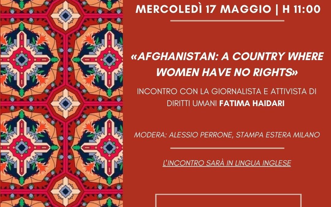 AFGHANISTAN: a country where women have no rights
