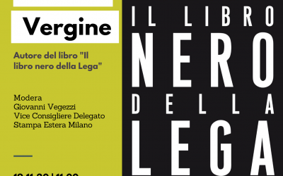Stefano Vergine, autore del libro “Il libro nero della Lega”