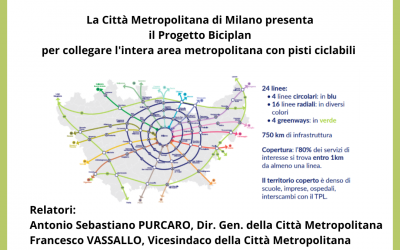 PROGETTO BICIPLAN per collegare l’intera area metropolitana con piste ciclabili