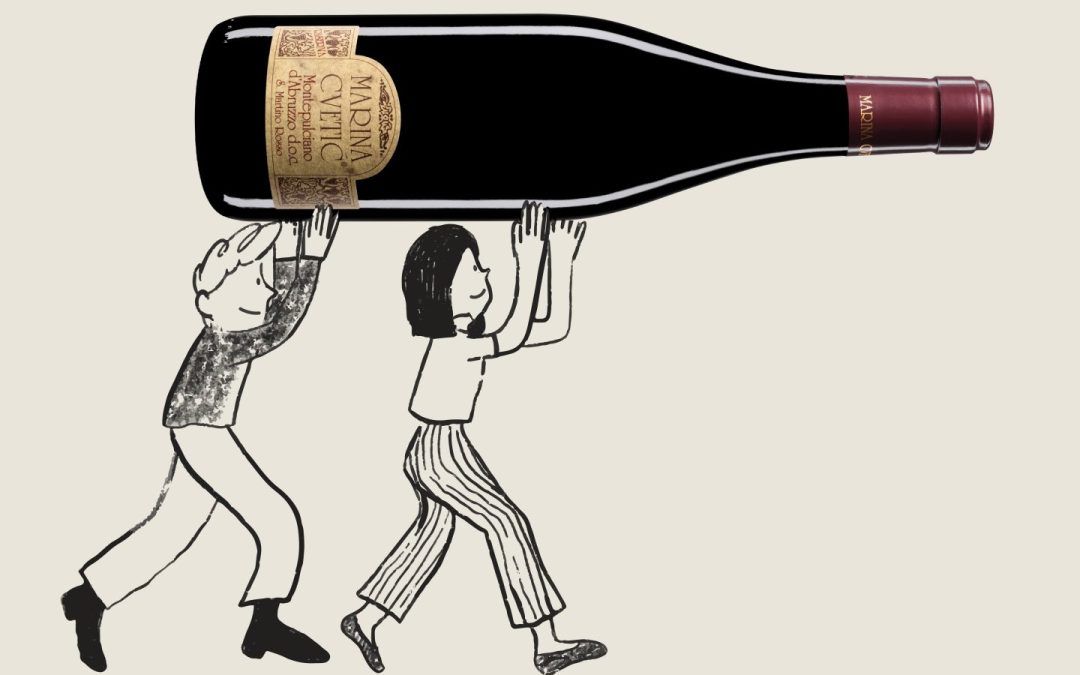 Degustazione Linea Marina Cvetic della Cantina Masciarelli